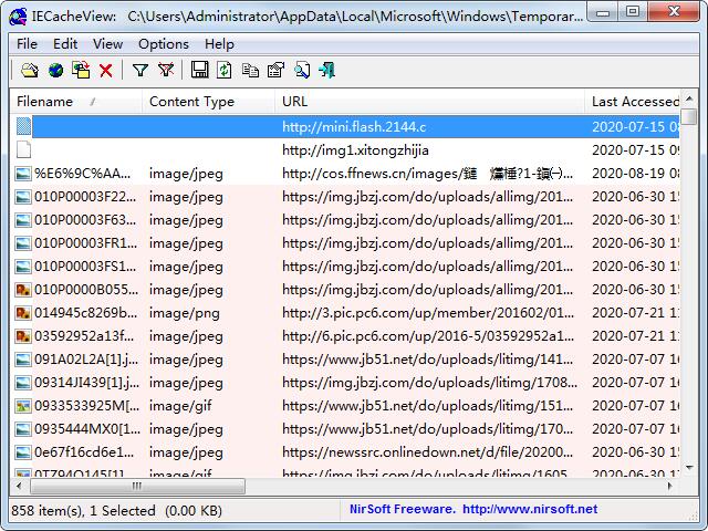 IECacheViewer