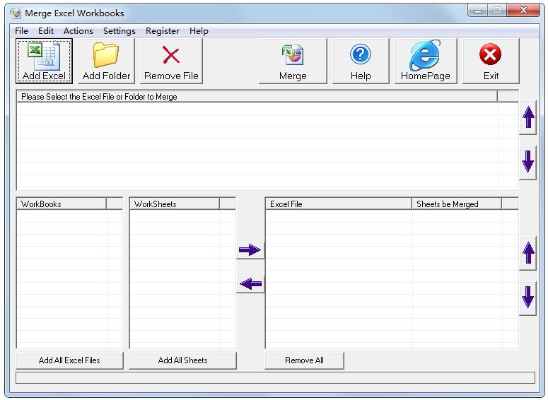 Merge Excel Workbooks