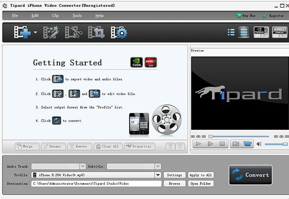 Tipard iPhone Video Converter