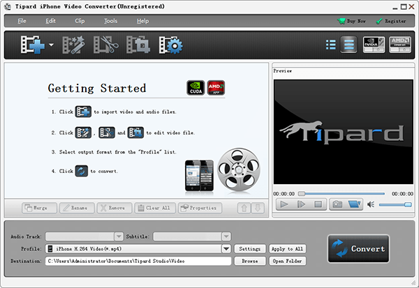 Tipard iPhone Video Converter