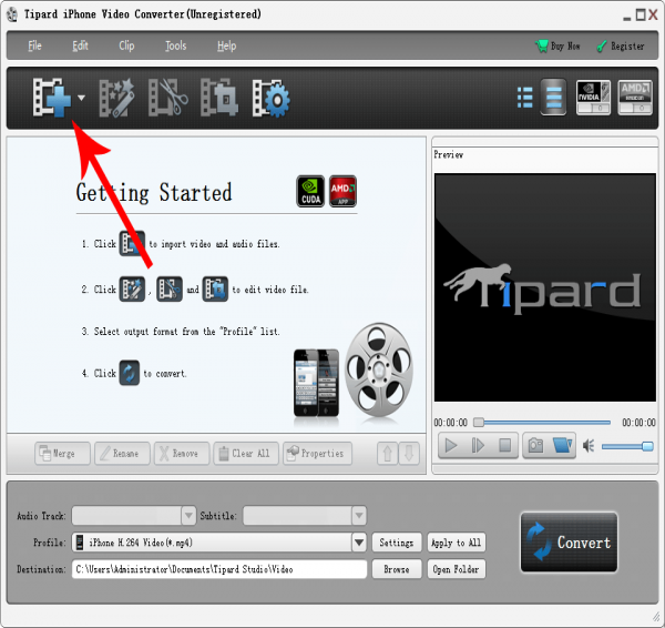 Tipard iPhone Video Converter