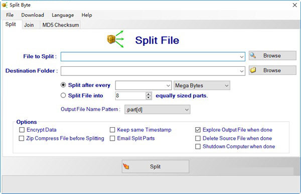 Split Byte