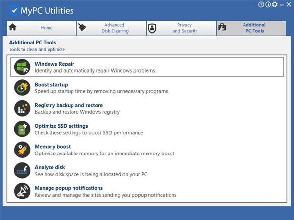 MyPC Utilities