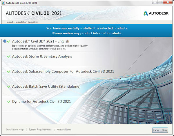 Civil 3D 2021