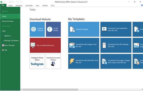 Offline Explorer Enterprise