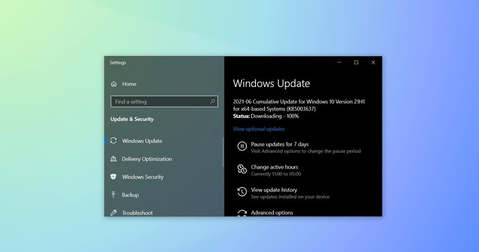 Win10六月更新