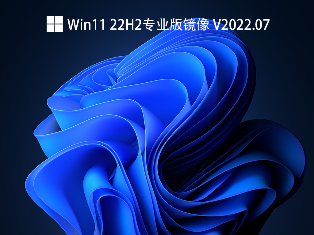 Win11 22H2专业版镜像 V2022.07