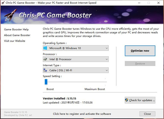 Chris-PC Game Booster