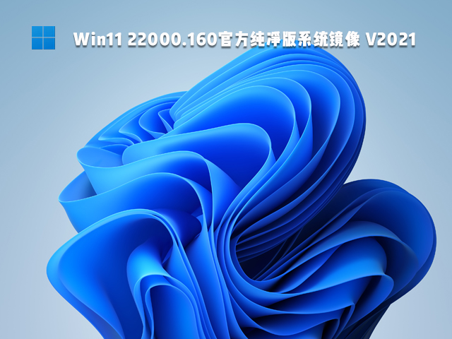 Win11 22000.160官方纯净版系统镜像 V2021