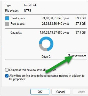 Win11将磁盘清理更名为存储管理