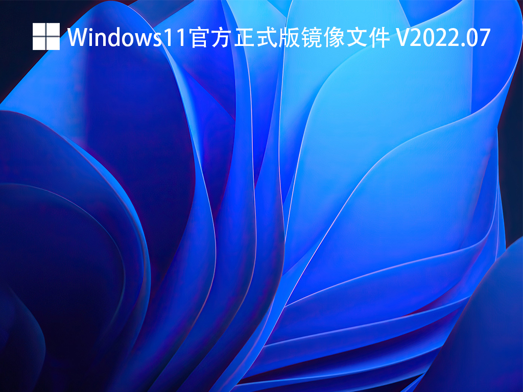 Windows11官方正式版镜像文件 V2022.07