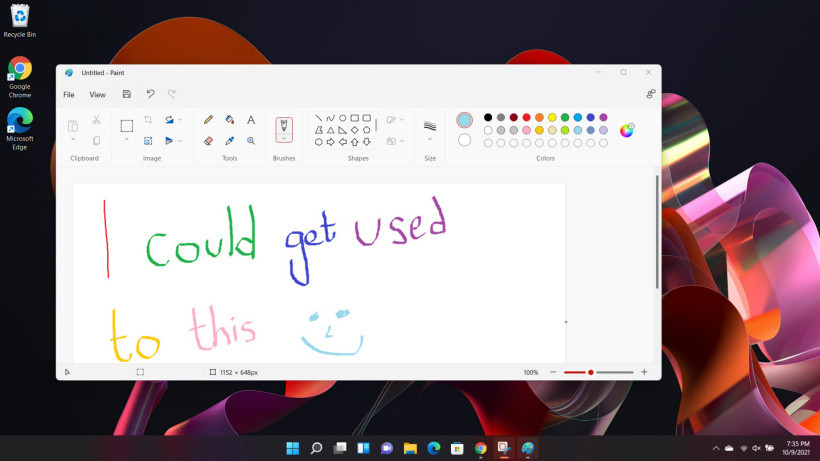 微软Win11预览版全新画图升级
