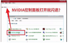 nvidia控制面板闪退怎么办 nvidia控制面板闪退还能正常工作吗