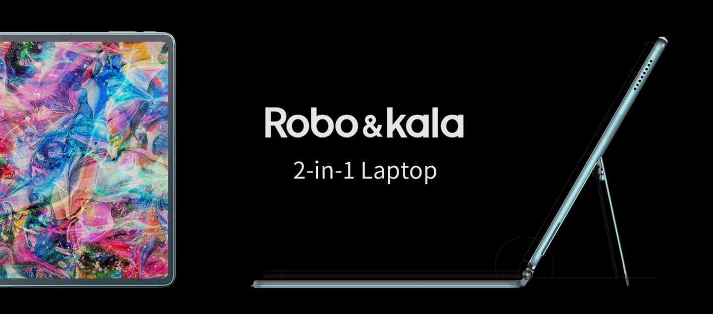 Robo&Kala 推出二合一笔记本：搭载高通
