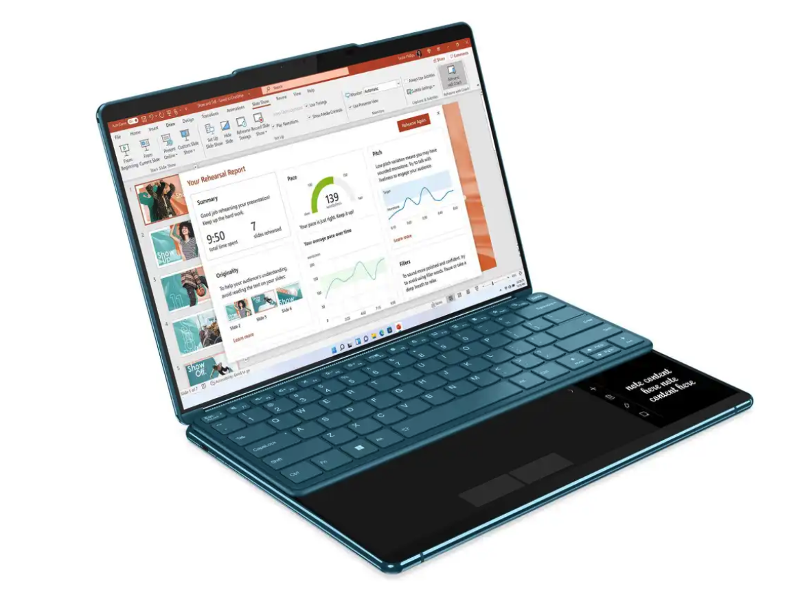 联想 YOGABOOK 2023 亮相