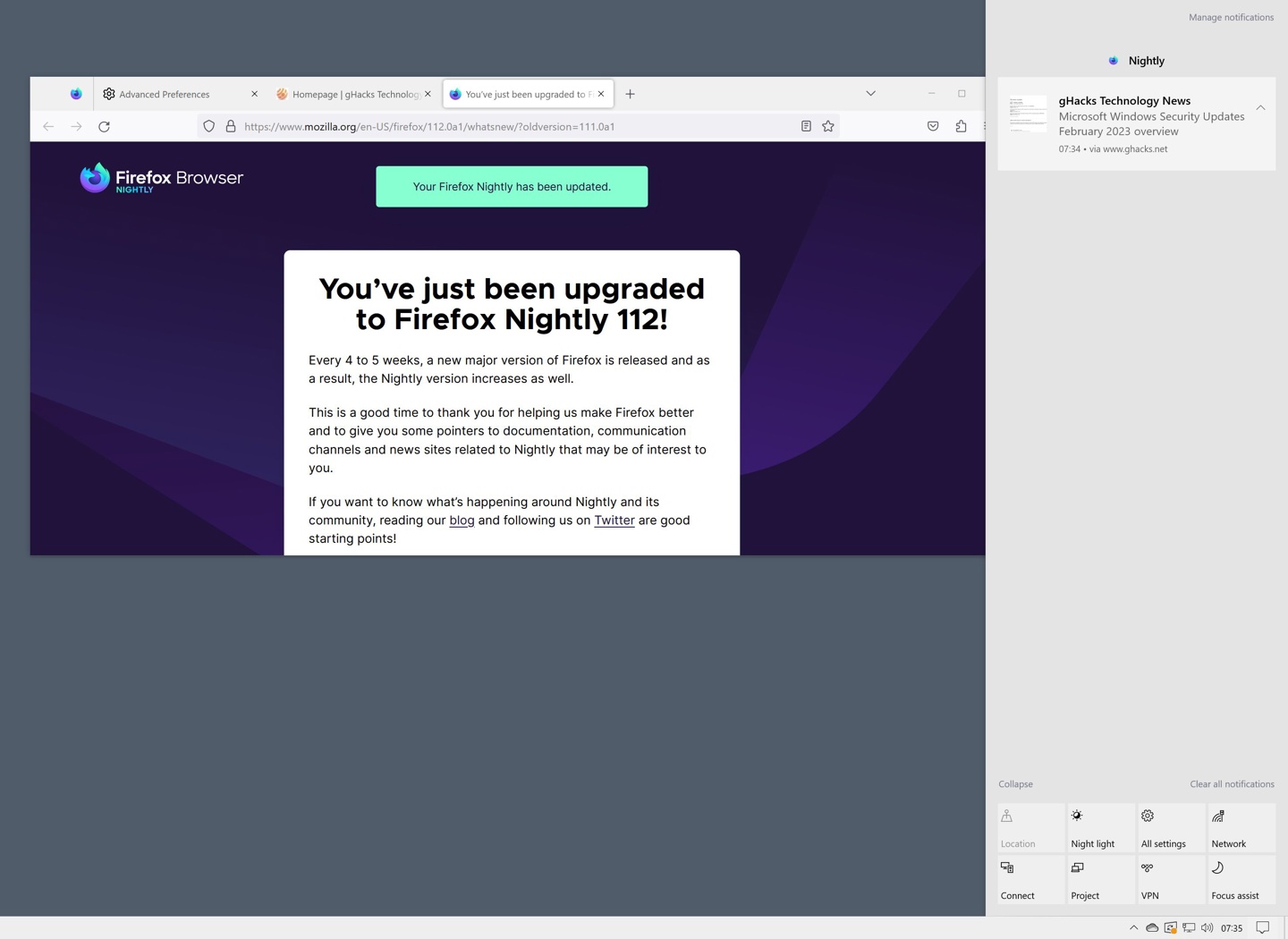 火狐浏览器 Firefox 111 引入新特性：
