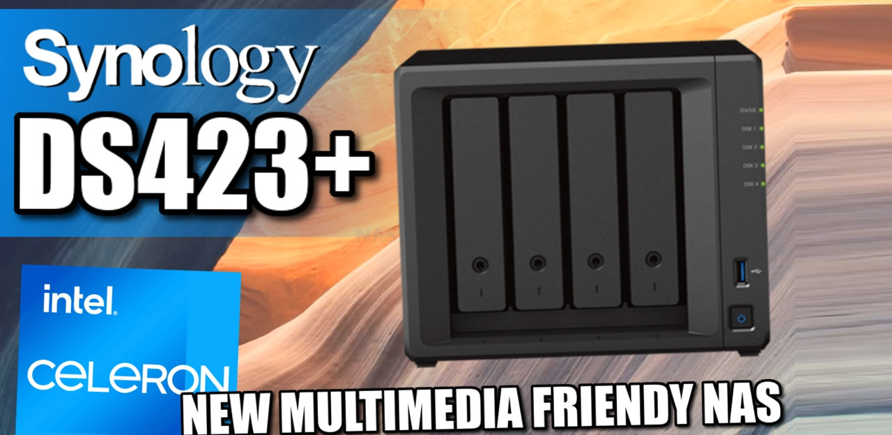 群晖新款 NAS DS423 + 规格曝光:4 盘