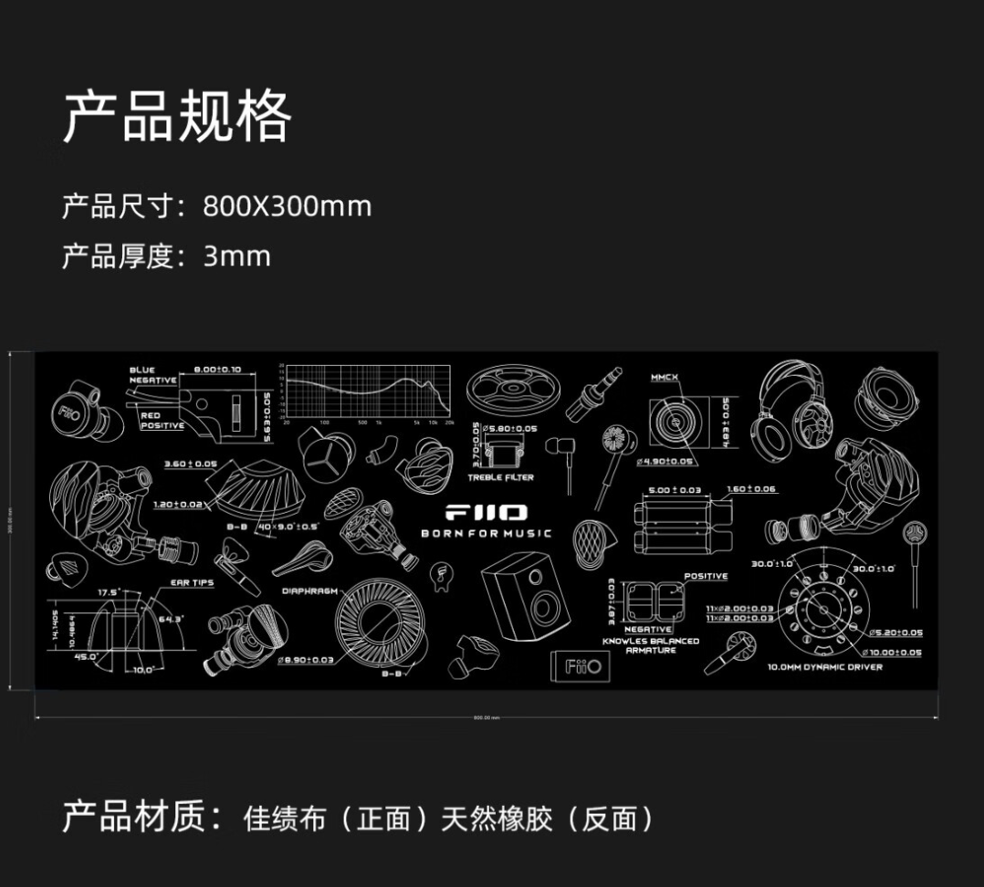 飞傲桌面鼠标垫 F2051H 发布