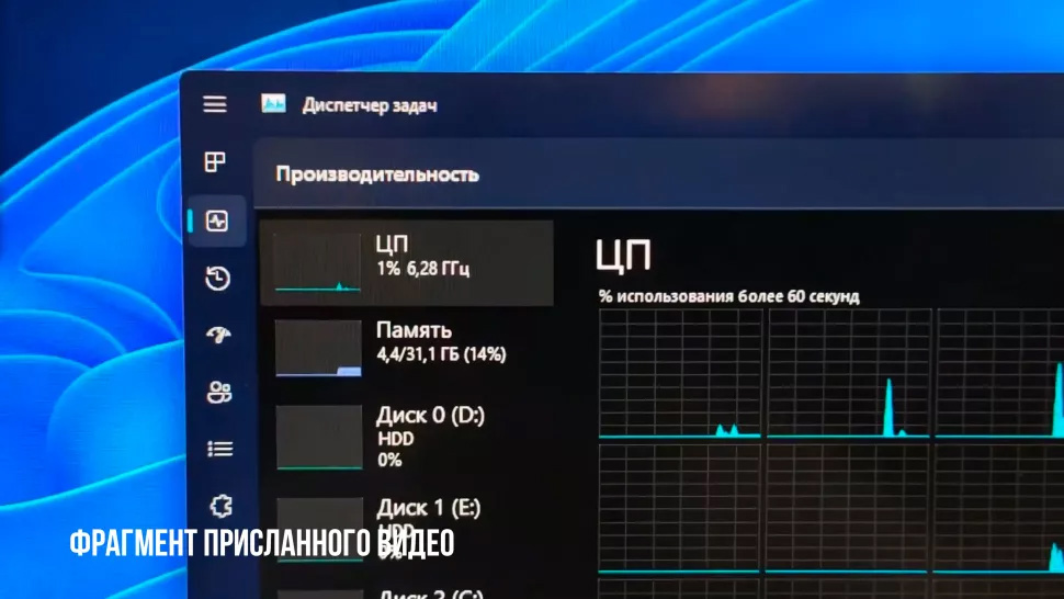 AMD Ryzen 9 7950X 处理器时钟频率错误显示 6.28GHz