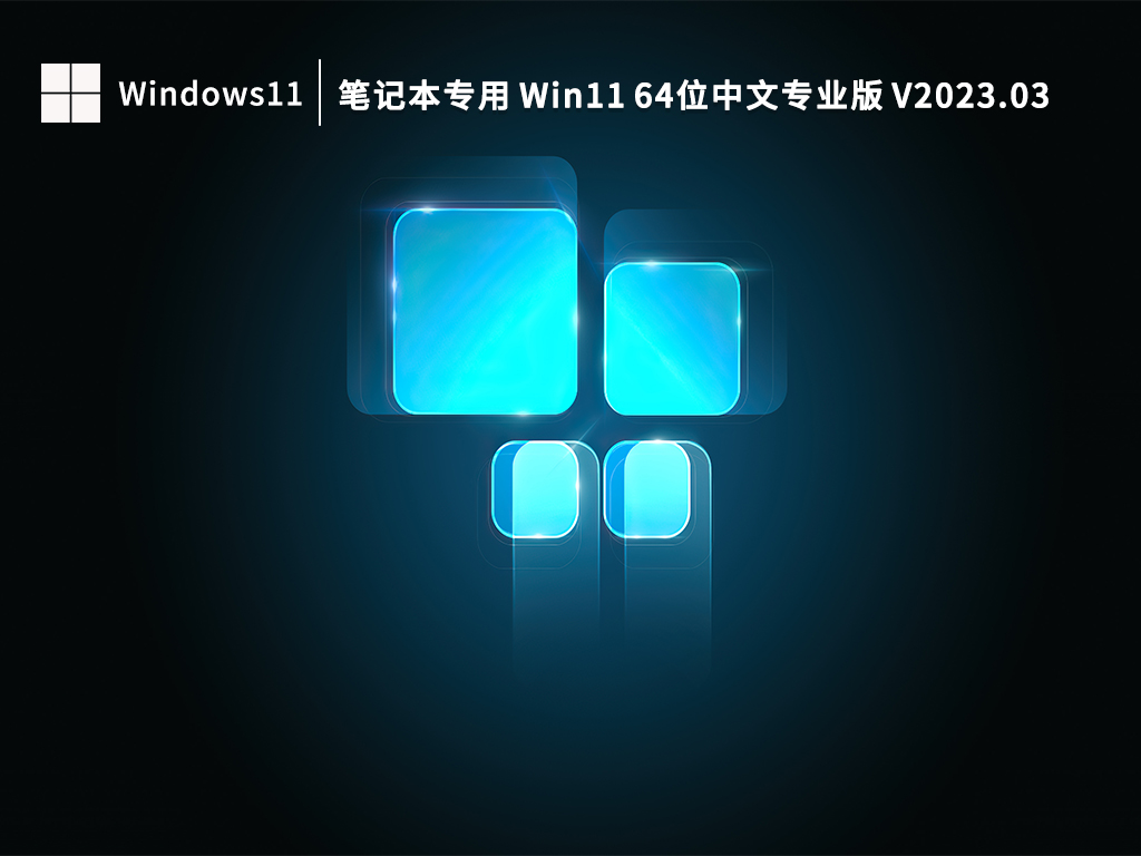 笔记本专用 Win11 64位中文专业版 V2023.03