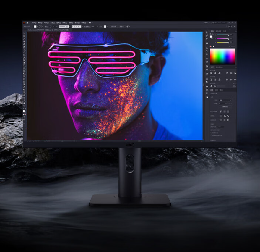 HKC 27 英寸 4K IPS 显示器 P272U Pro 