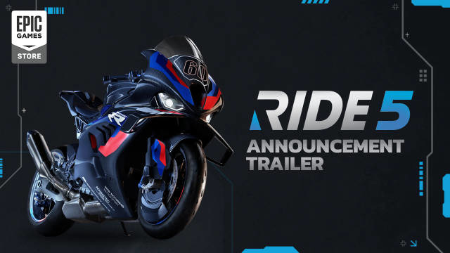 摩托竞速游戏《RIDE 5》将于 8 月 24 日上线 Epic 商城，支持中文