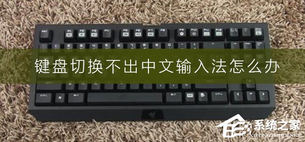 键盘切换不出中文输入法怎么办?