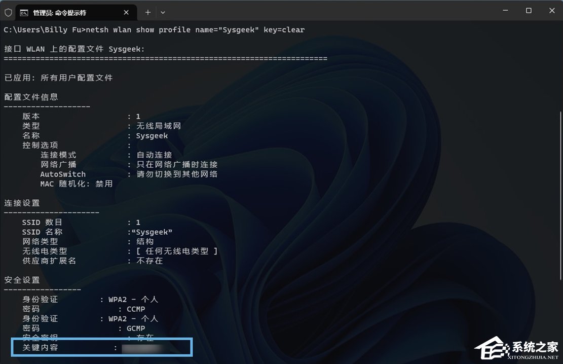 在Windows11中查看Wi-Fi密码的三种简单