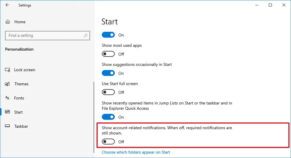 Win10 RP 预览版设置应用挂出横幅，推