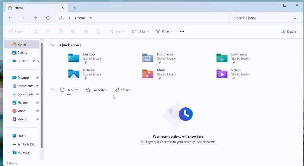 在 Windows 11 22635.3640 文件管理器