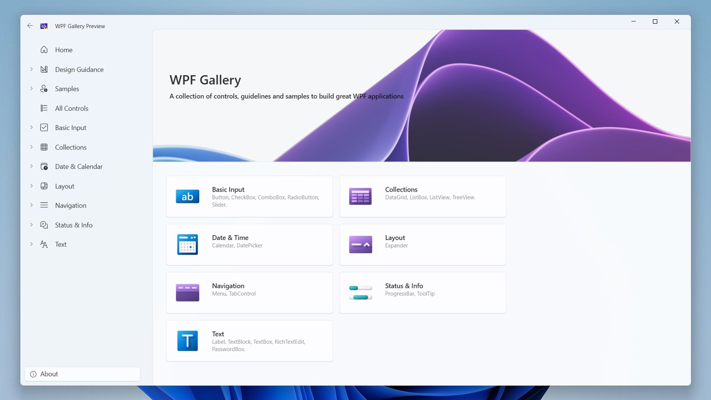 WPF Gallery 上架微软应用商店：带来 W