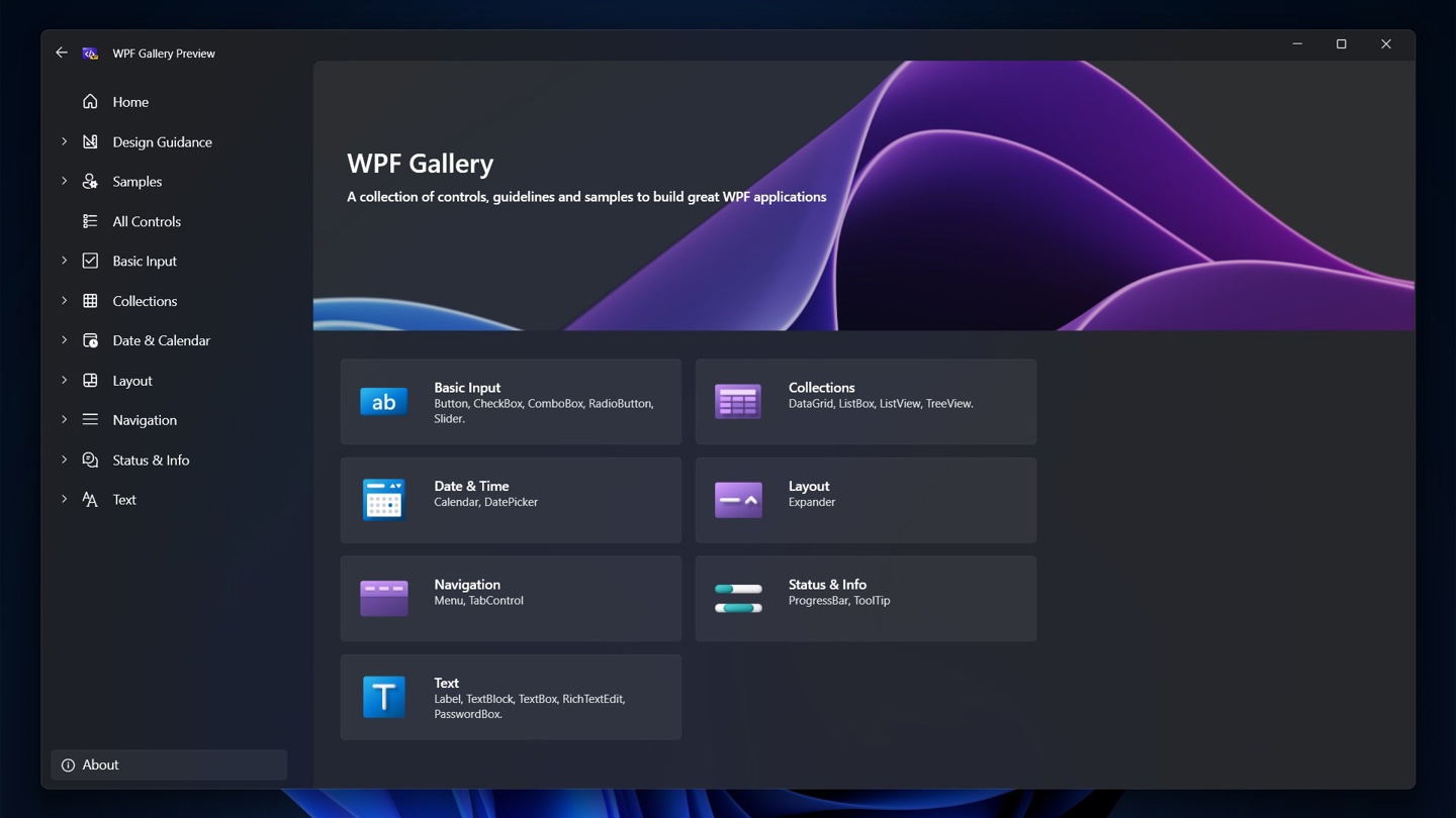 WPF Gallery 上架微软应用商店：带来 W