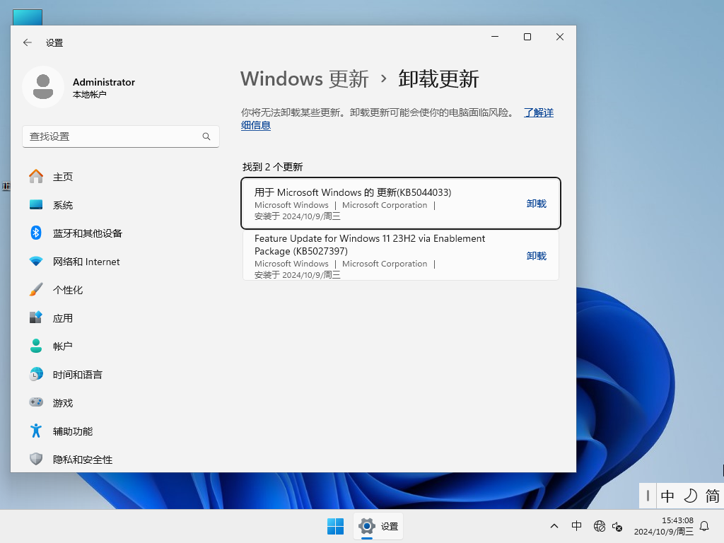 Windows11 23H2 64位 中文精简版