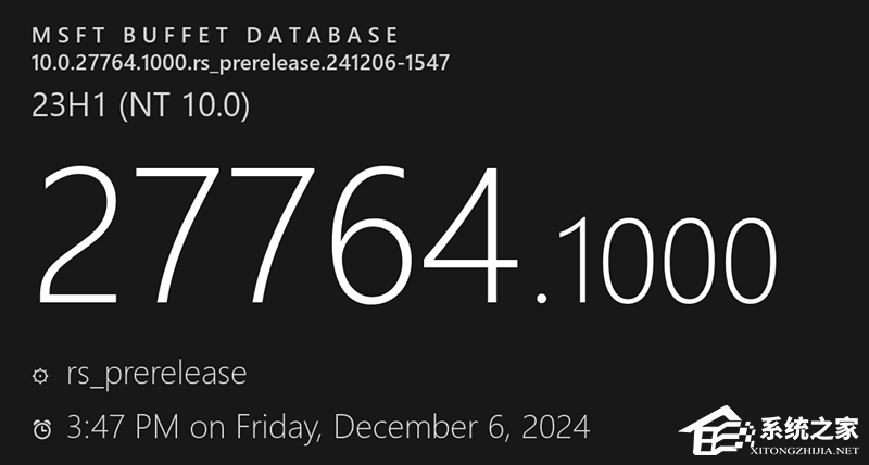 微软发布Win11 Canary 27764 十二月预