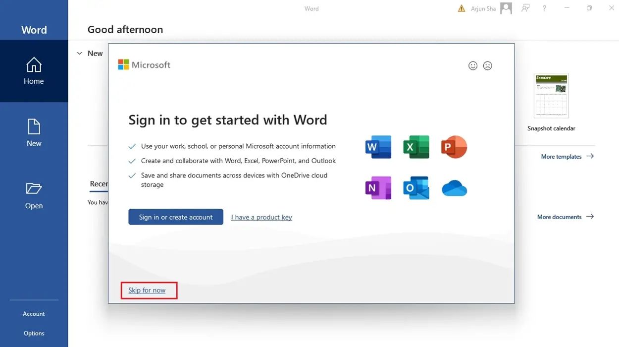 如何免费使用广告版微软 Office 桌面应