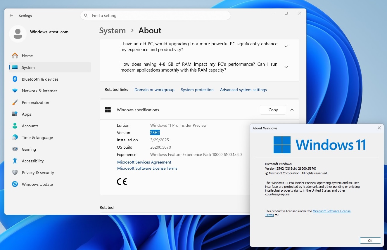 微软今秋将通过 1MB 启用包部署 24H2 