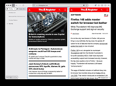 火狐 Firefox 浏览器 149 Beta 版默认启用窗口分栏浏览功能
