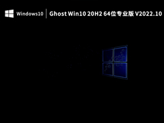 Ghost Win10 20H2 64位专业版 V2022.10