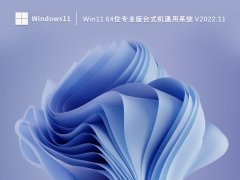 Win11 64位专业版台式机通用系统 V2022.11