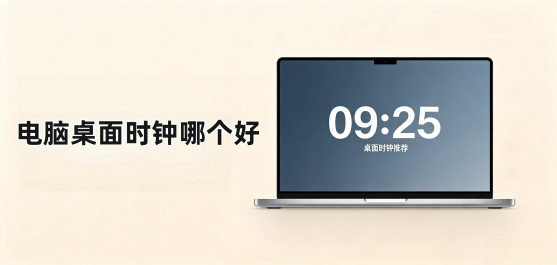 电脑桌面数字时钟哪个好？好用的电脑时钟软件推荐