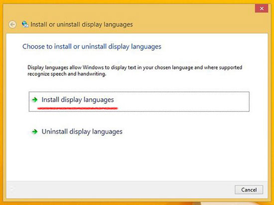 如何将Win8.1 Update英文版切换成中文界面 