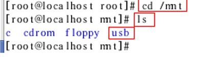 Linux虚拟机中挂载U盘的操作流程 