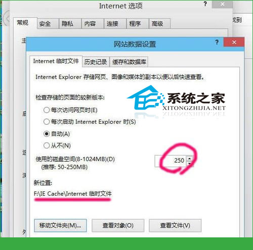  Windows10下更改网页缓存文件目录的方法