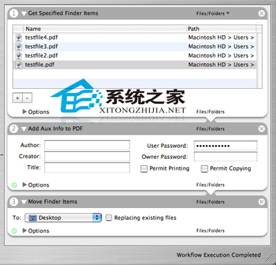 MAC OS X中给PDF文档加密的方法