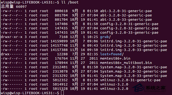  Ubuntu 12.04系统boot空间不足删除旧内核的方法