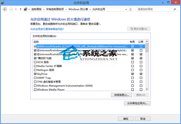Win8.1解除Windows防火墙对软件联网请求阻止的方法