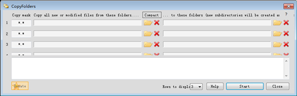 文件夹复制软件(CopyFolders) V1.0.2.1 绿色版