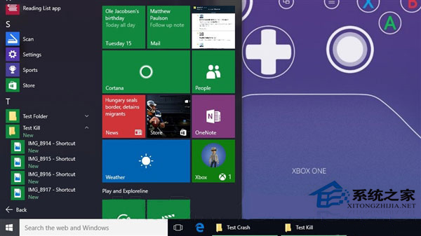Win10开始菜单发现奇怪Bug