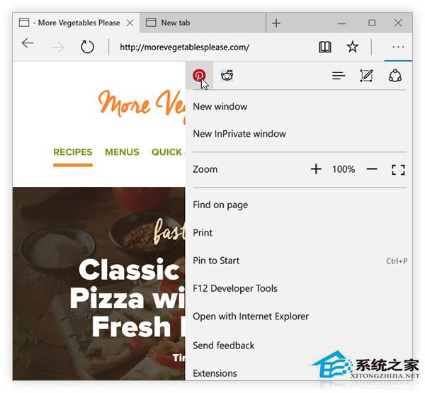 Win10 RS1预览版Edge浏览器扩展功能曝光