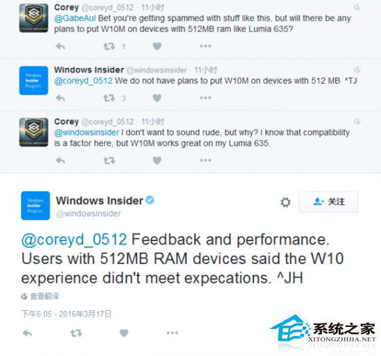 512MB内存WP设备暂不可升级Win10 Mobile系统